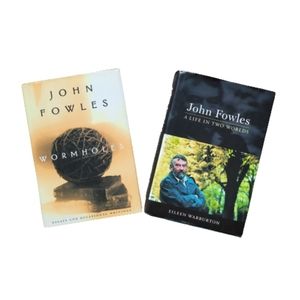 LOT John Fowles Hardcover Nonfiction Book Bundle
